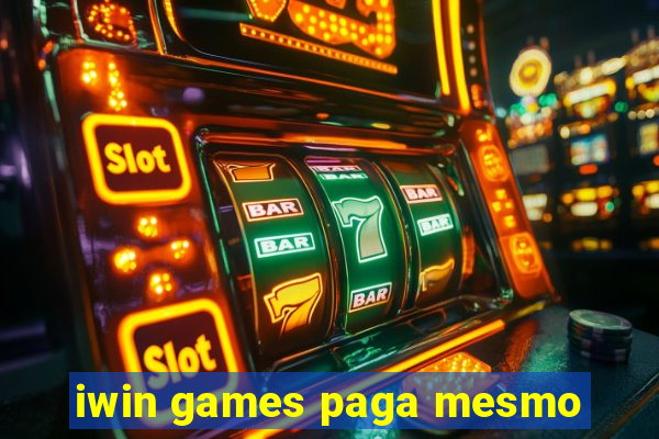 iwin games paga mesmo